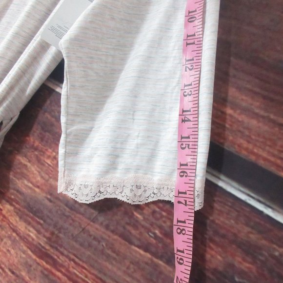 Marlin Monroe Women's robe Heather Pink & gray Length36" MEDIUM - Picture 5 of 7